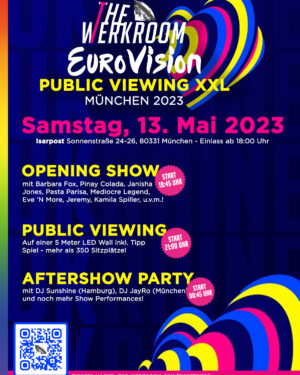 The Werkroom: Eurovision Public Viewing XXL 2023 - 13.05.2023